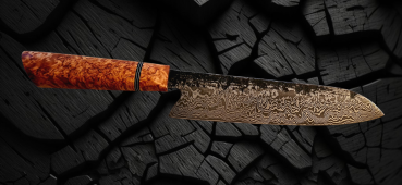 Preview: Santoku Damaststahl